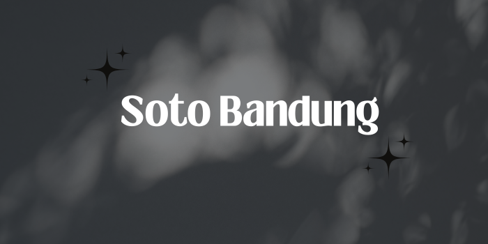 Soto Bandung
